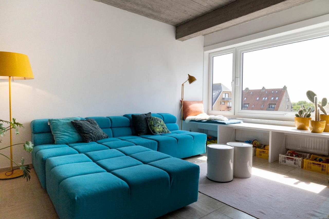 Spacious Family Flat Near The Beach Коксейде Екстер'єр фото